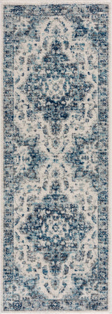 Istanbullu Blue Area Rug - Clearance - Ornate Home