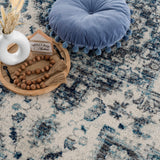 Istanbullu Blue Area Rug - Clearance - Ornate Home
