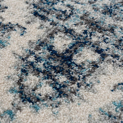 Istanbullu Blue Area Rug - Clearance - Ornate Home