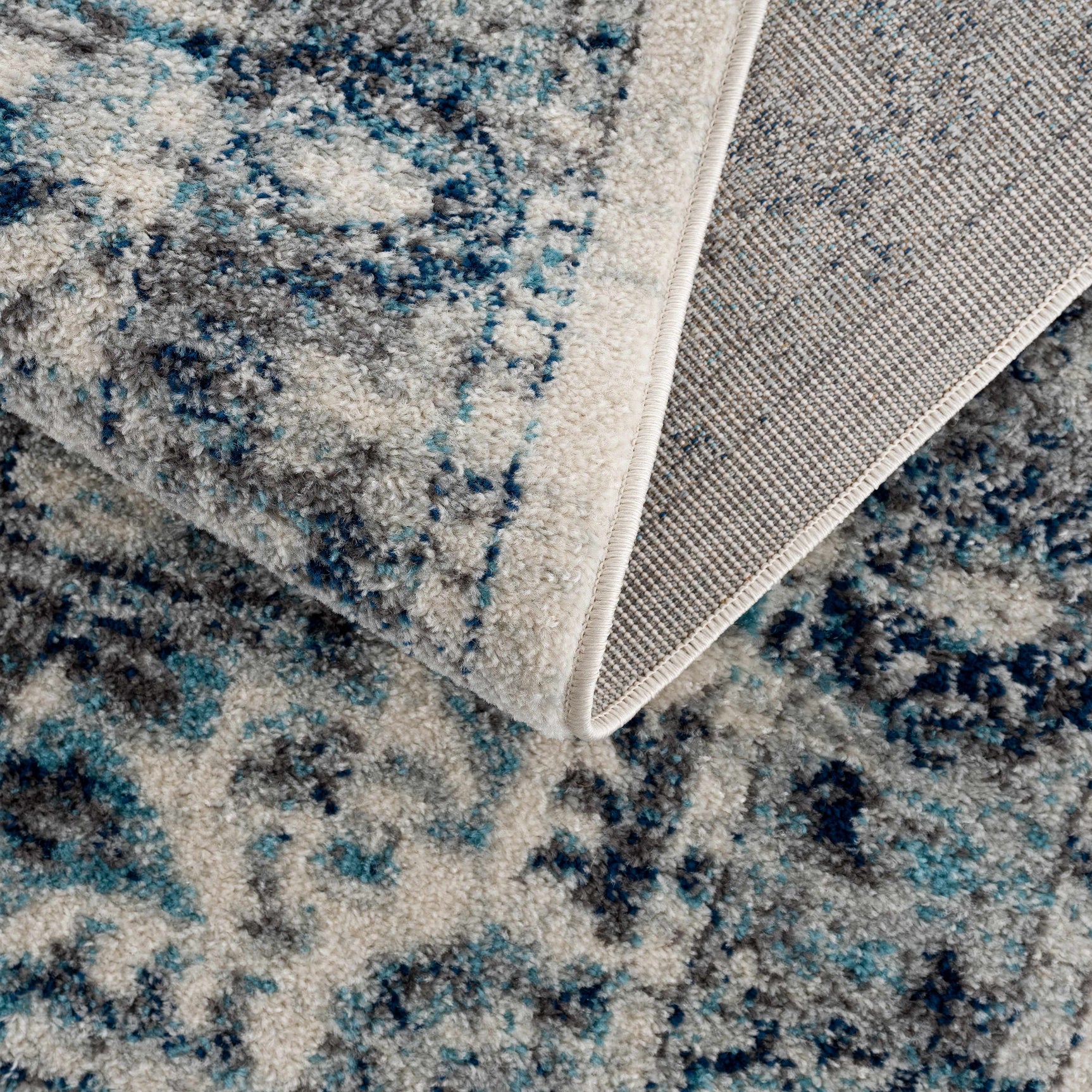 Istanbullu Blue Area Rug - Clearance - Ornate Home