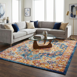 Istanbullu Orange Area Rug - Clearance - Ornate Home