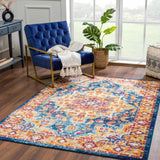Istanbullu Orange Area Rug - Clearance - Ornate Home