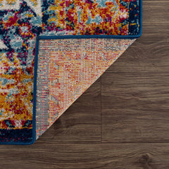 Istanbullu Orange Area Rug - Clearance - Ornate Home