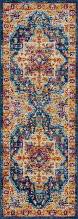 Istanbullu Orange Area Rug - Clearance - Ornate Home