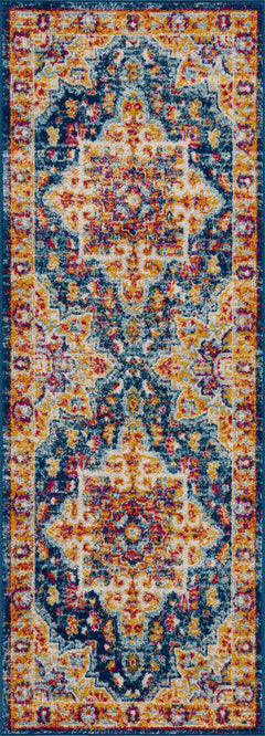 Istanbullu Orange Area Rug - Clearance - Ornate Home