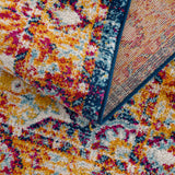 Istanbullu Orange Area Rug - Clearance - Ornate Home