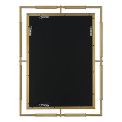 It's All Connected Brass Rectangle Mirror - Ornate Home