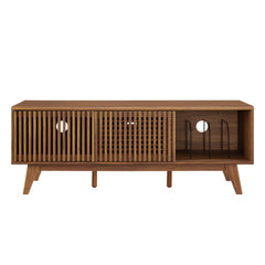 Iterate Walnut 59" TV Stand - Ornate Home