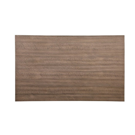 Ithaca Grayish White/Brown Dining Table - Ornate Home