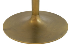Ithaca White & Gold Dining Table - Ornate Home