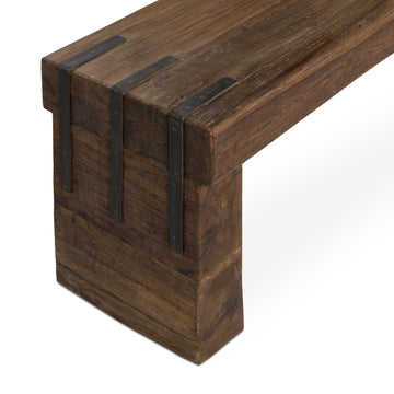Itsa Natural Accent Bench Bench - Ornate Home