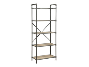 Itzel Oak Bookshelf - Ornate Home