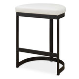 Ivanna White Counter Stool - Ornate Home