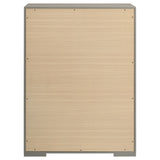 Ives Grey High Gloss Chest - Ornate Home