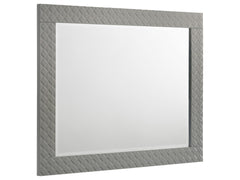 Ives Grey High Gloss Dresser Mirror - Ornate Home