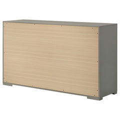 Ives Grey High Gloss Dresser - Ornate Home