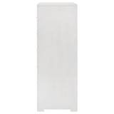 Ives White High Gloss Chest - Ornate Home