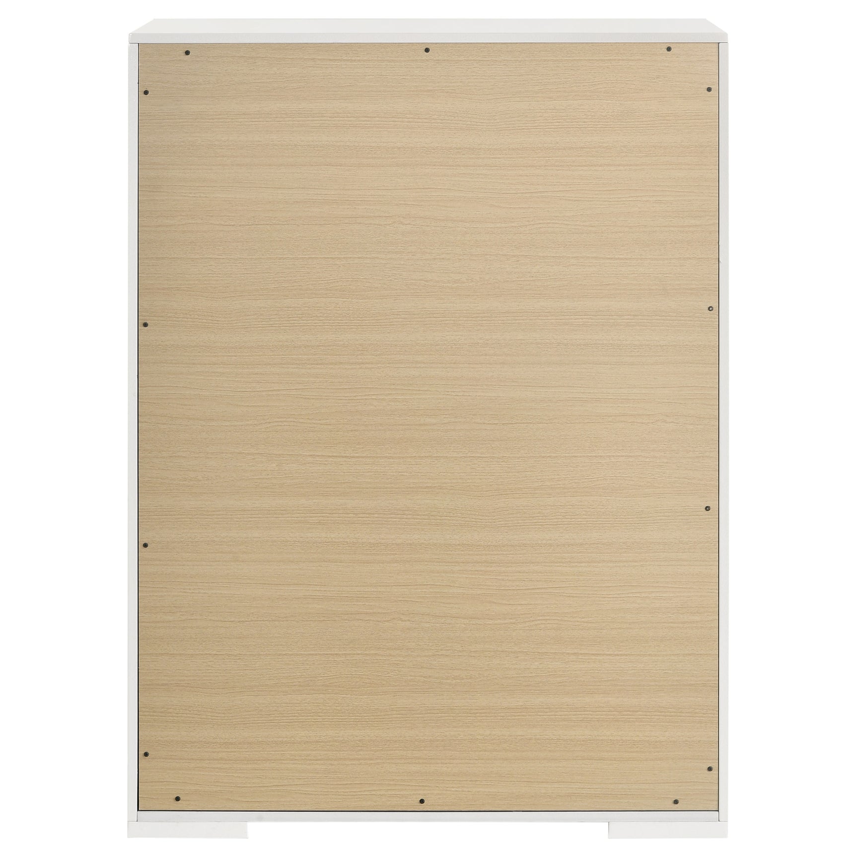 Ives White High Gloss Chest - Ornate Home