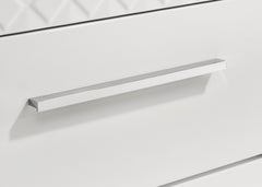 Ives White High Gloss Chest - Ornate Home