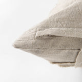 Ivivva Beige 14x26 Fabric Textured Decorative Pillow Cover - Ornate Home