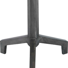 Ivor Brown/Silver Cast Iron Floor Lamp - Ornate Home