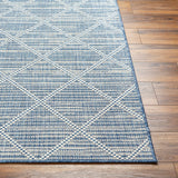 Ivora Blue Outdoor Area Rug - Clearance - Ornate Home