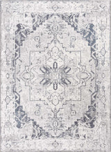 Ivory Hera Washable Area Rug - Ornate Home
