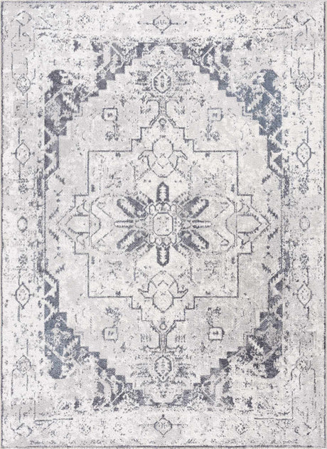Ivory Hera Washable Area Rug - Ornate Home
