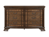 Ivoura Warm Walnut Dresser - Ornate Home