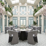 Izar White Dining Table - Ornate Home