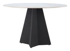 Izar White Dining Table - Ornate Home