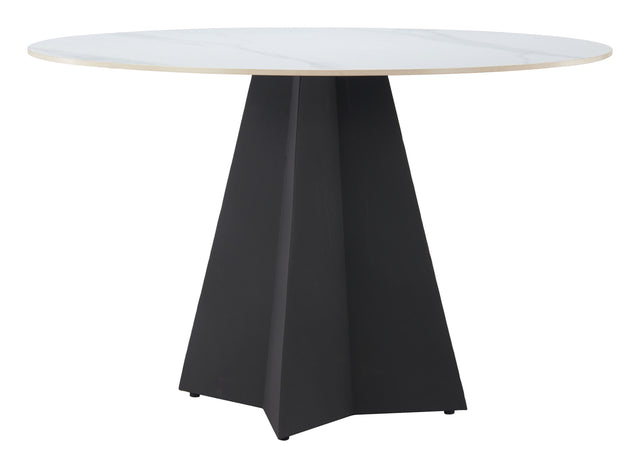 Izar White Dining Table - Ornate Home