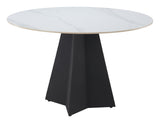 Izar White Dining Table - Ornate Home