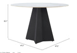 Izar White Dining Table - Ornate Home