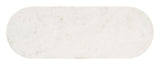 Izola White & Black Console Table - Ornate Home
