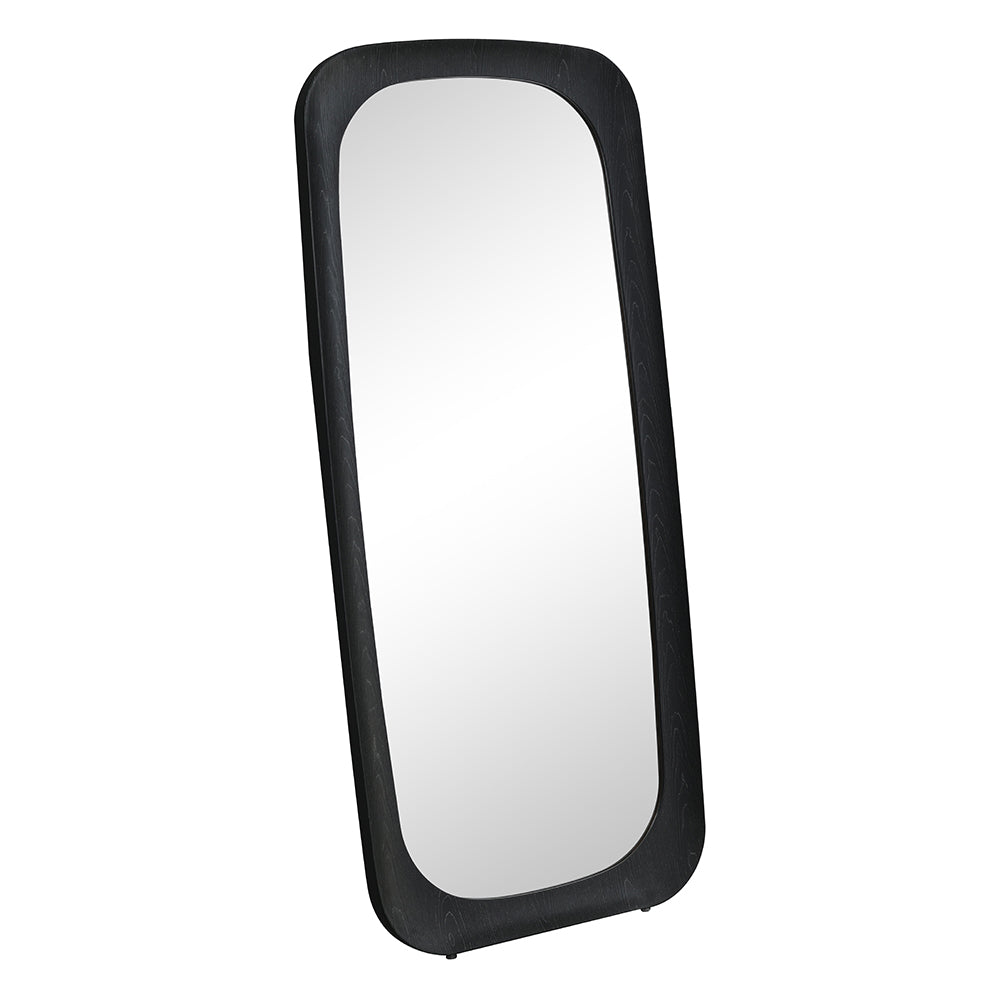 Izusa Black Floor Mirror - Ornate Home