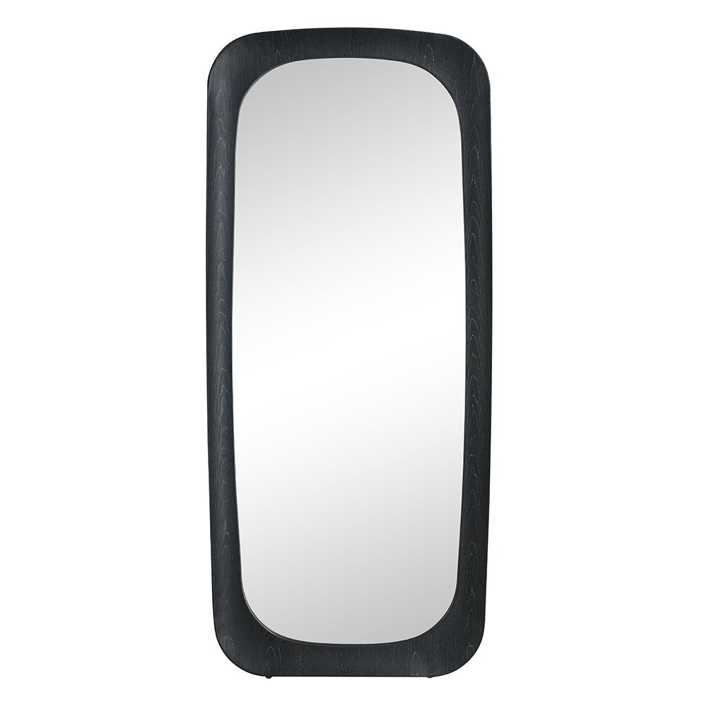 Izusa Black Floor Mirror - Ornate Home