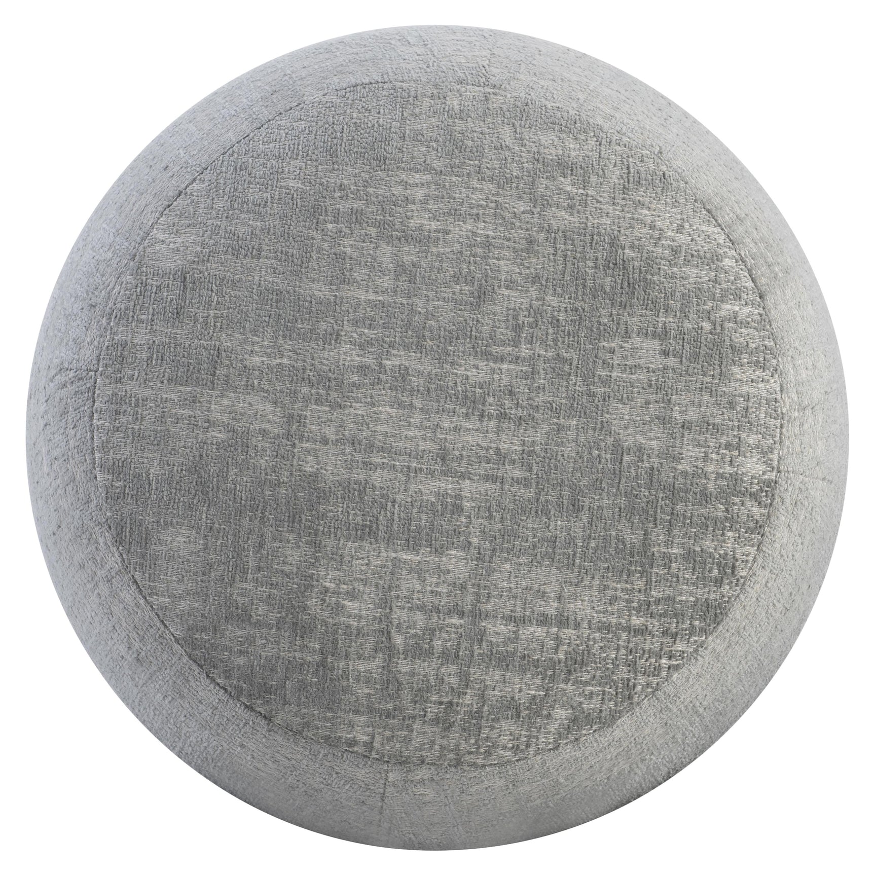 Izzy Blue Fabric Ottoman - Ornate Home