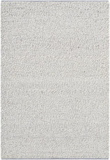 Wolven Ivory Chunky Looped Weave Cottage Farmhouse NZ Wool Handmade Area Rug - Clearance