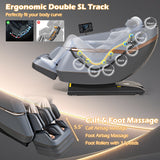 Relaxation 48 - Full Body Zero Gravity Massage Chair SL Track Recliner with Touch Screen