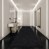 Jorena Dark Gray Jute-Look Rug | Durable Area Rug