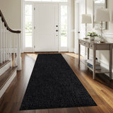 Jorena Dark Gray Jute-Look Rug | Durable Area Rug