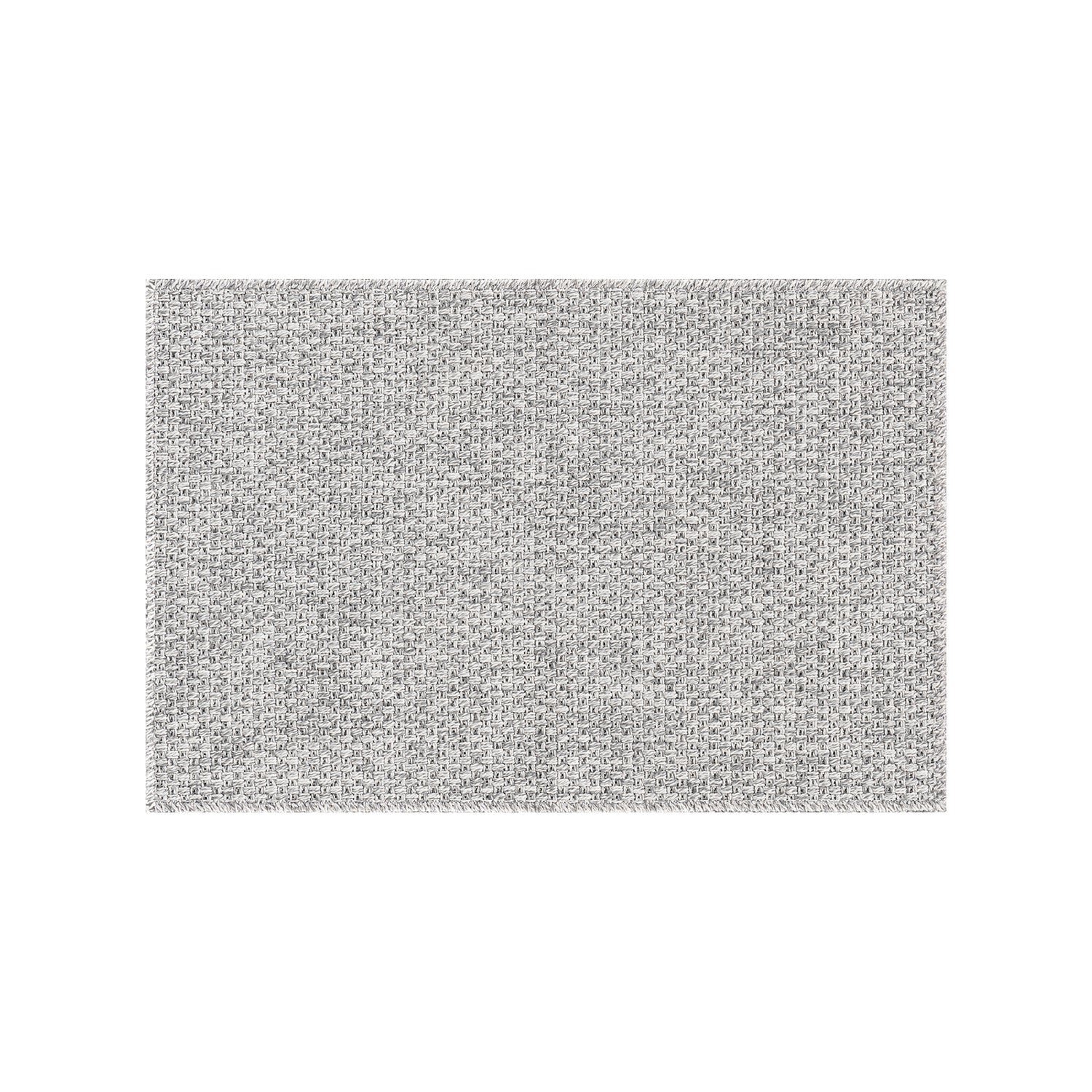 Jorena Gray Jute-Look Rug | Modern Indoor/Outdoor