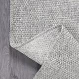Jorena Gray Jute-Look Rug | Modern Indoor/Outdoor