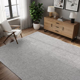 Jorena Gray Jute-Look Rug | Modern Indoor/Outdoor