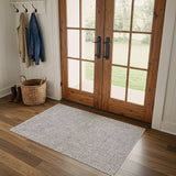 Jorena Gray Jute-Look Rug | Modern Indoor/Outdoor