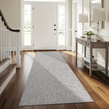 Jorena Gray Jute-Look Rug | Modern Indoor/Outdoor