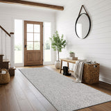 Jorena Gray Jute-Look Rug | Modern Indoor/Outdoor