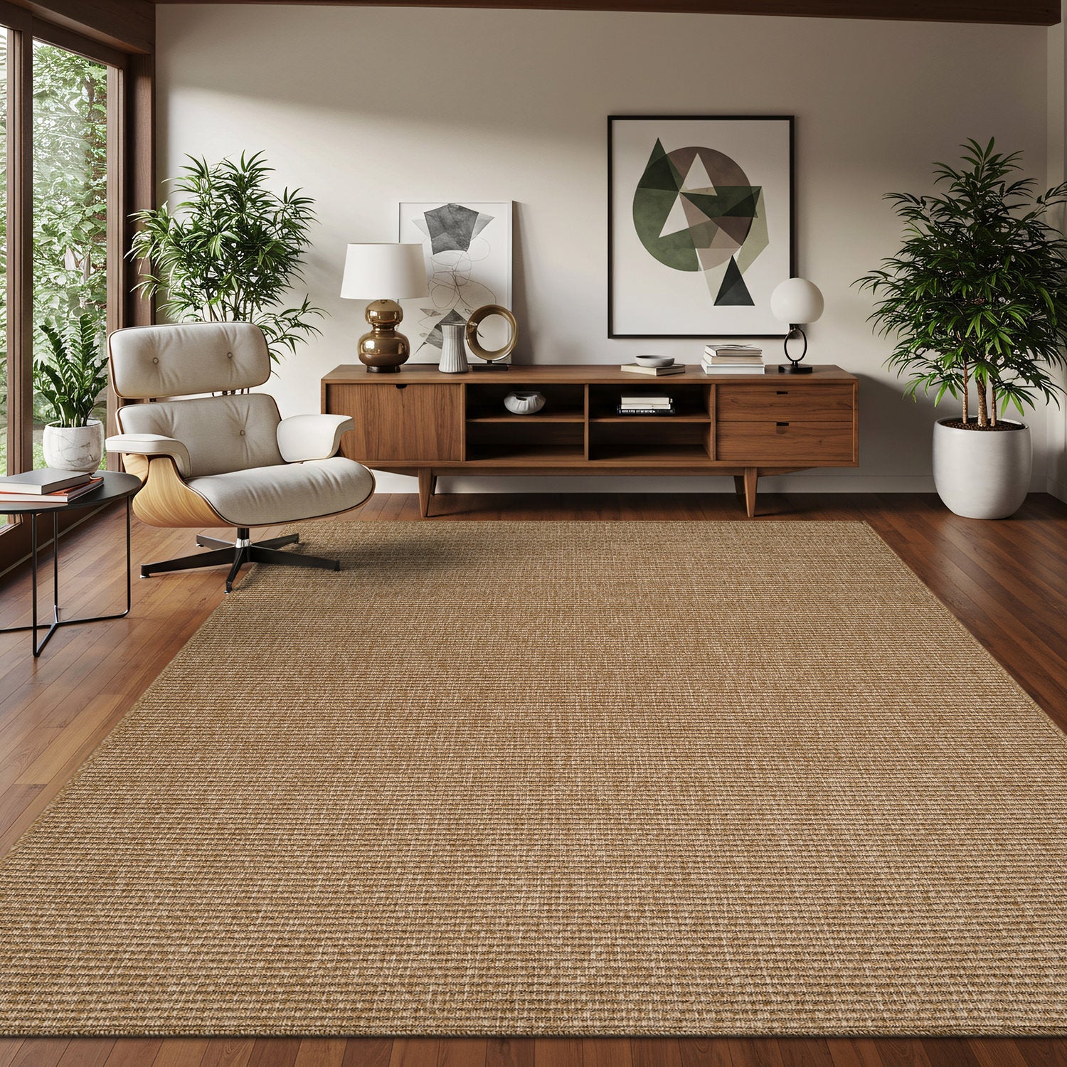 Jorena Natural Jute-Look Rug | Indoor & Outdoor