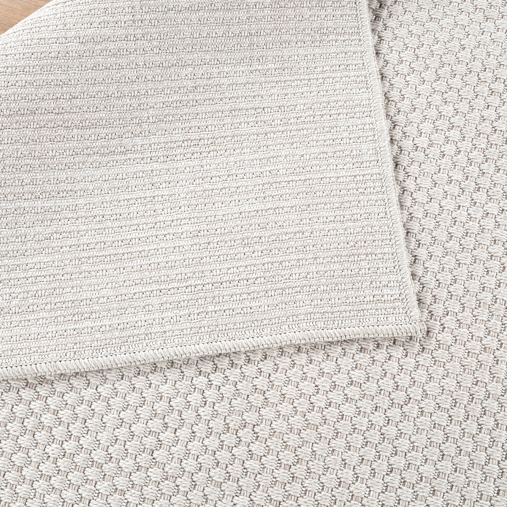 Jorena Bone Jute-Look Rug | Washable Area Rug
